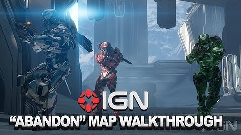 Halo 4 "Abandon" Multiplayer Map Walkthrough With 343i