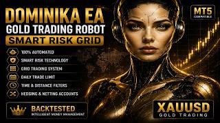 Gold Trading Robot | Dominika EA MT5 Backtest (XAUUSD)