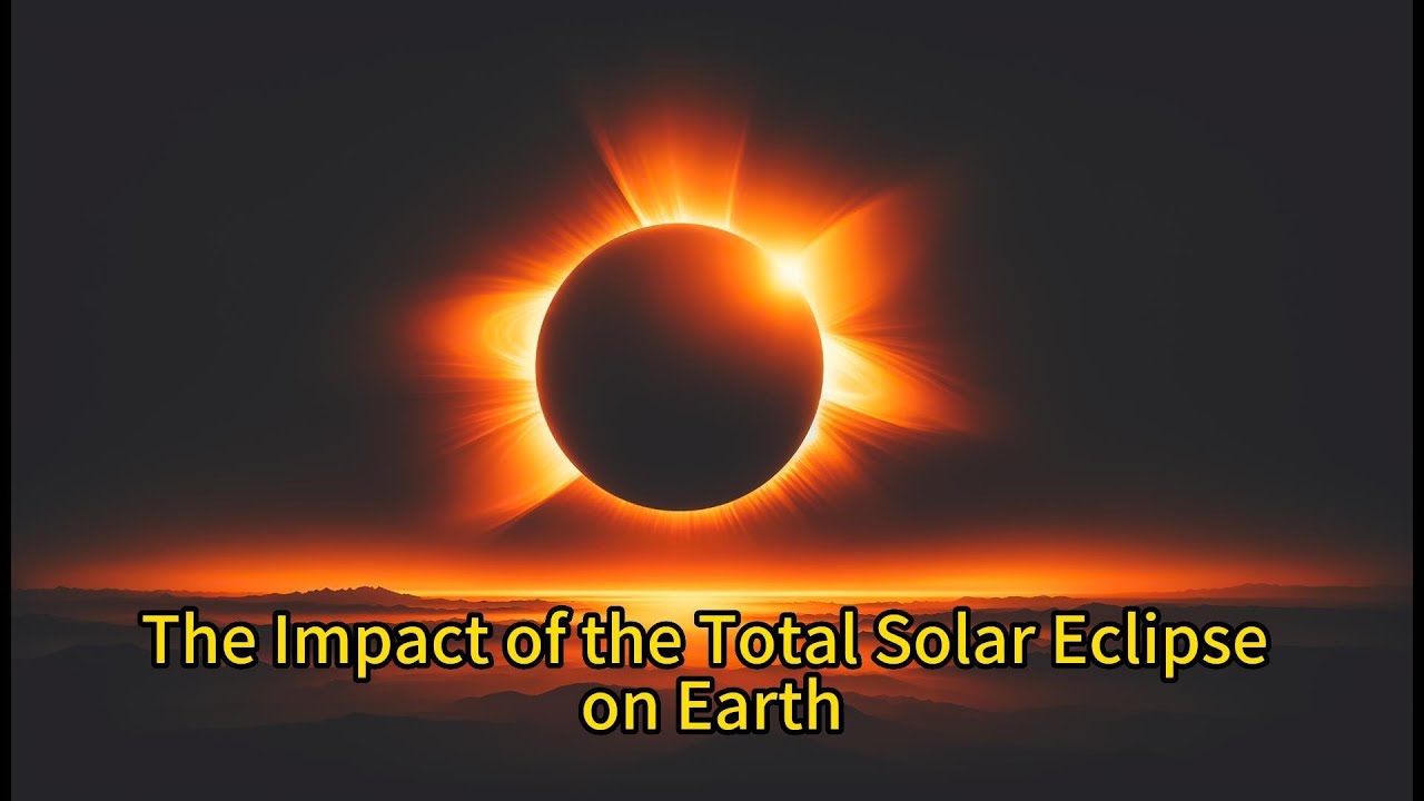 The Impact of the Total Solar Eclipse on Earth