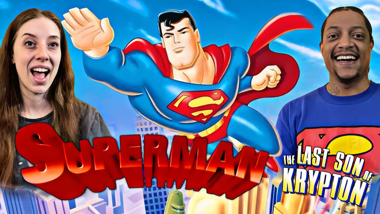 SUPERMAN: THE LAST SON OF KRYPTON(1996) | HER FIRST TIME WATCHING | 90s SUPERMAN IS PEAK | BRAINIAC🤯