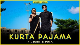 KURTA PAJAMA - Bihari Ladka | Dadi Pota | Tony Kakkar ft. Shehnaaz Gill | Latest Punjabi Song 2020 Resimi