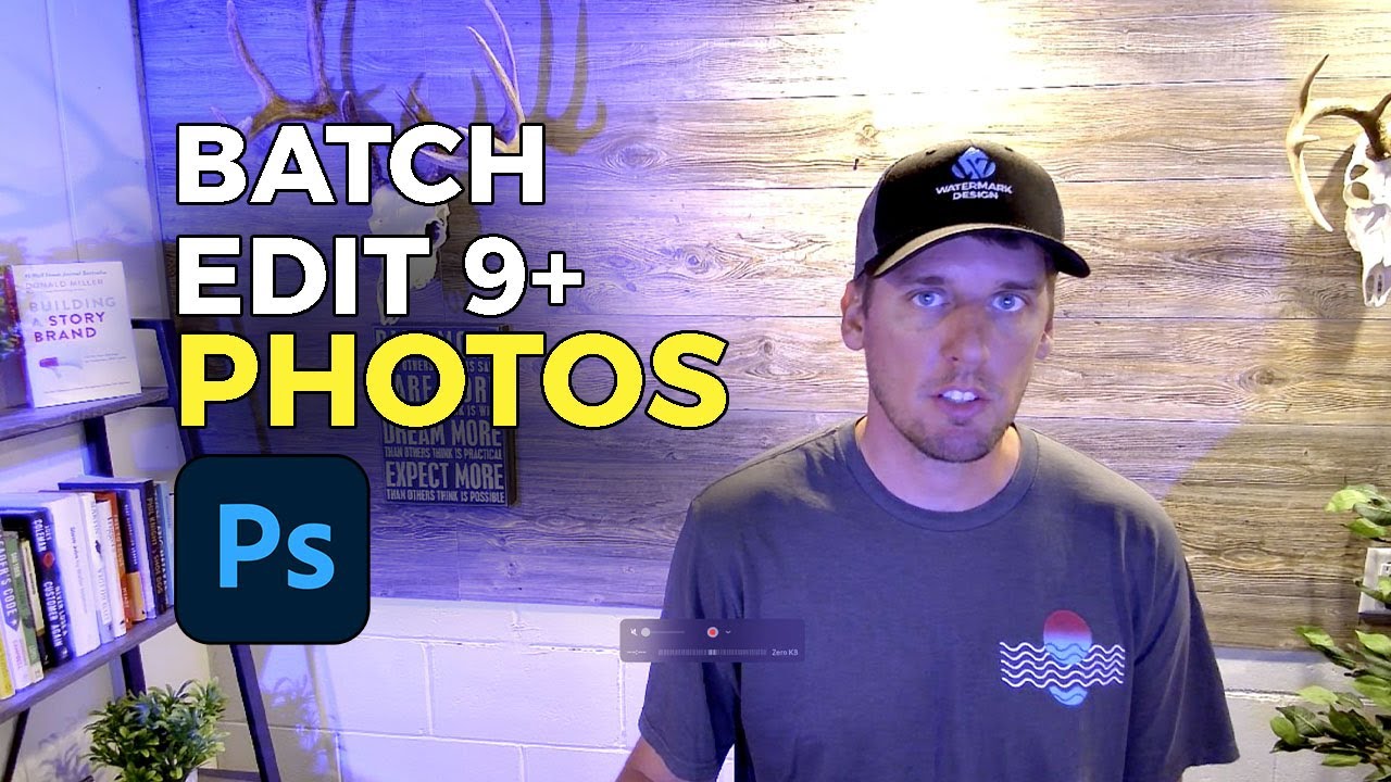 How to Batch Edit 9+ Photos in 1 Minute - Photoshop 2025 Tutorial - YouTube