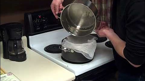 Making Maple Syrup - Part 2 - boiling down