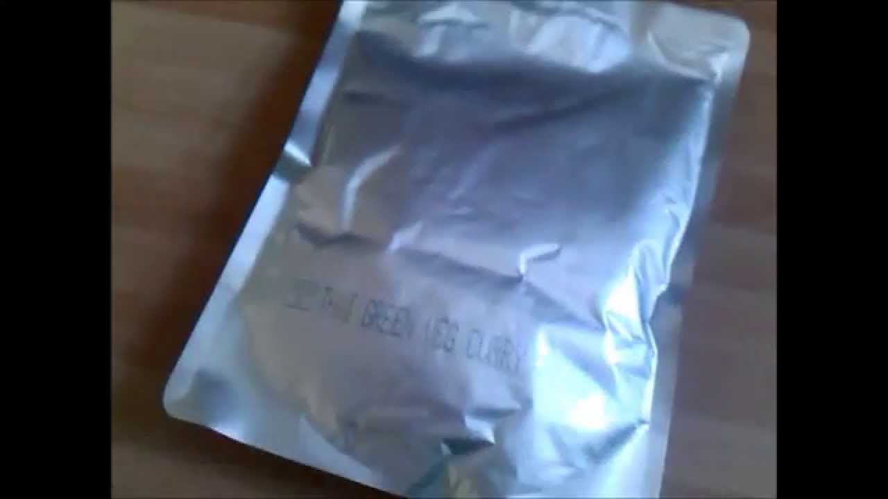 Thai Green Curry British MRE look and taste test - YouTube