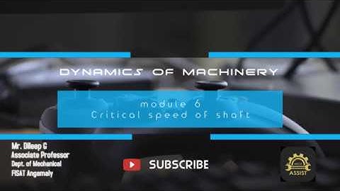 ASAP Online class | DOM S6 | Module 6 | Critical speed of shaft