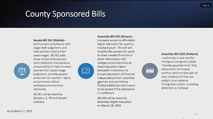 County of Santa Clara Finance and Government Operations Committee March 18,  2025 2:00 p.m.