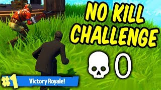 Winning Duos with no weapons! - No Kill Challenge Fortnite Battle Royale