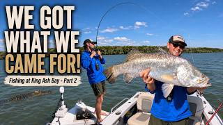 Another Day Chasing Barra - King Ash Bay Part 2