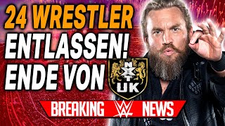24 Wrestler entlassen! NXT UK wird eingestampft! | Wrestling/WWE BREAKING NEWS