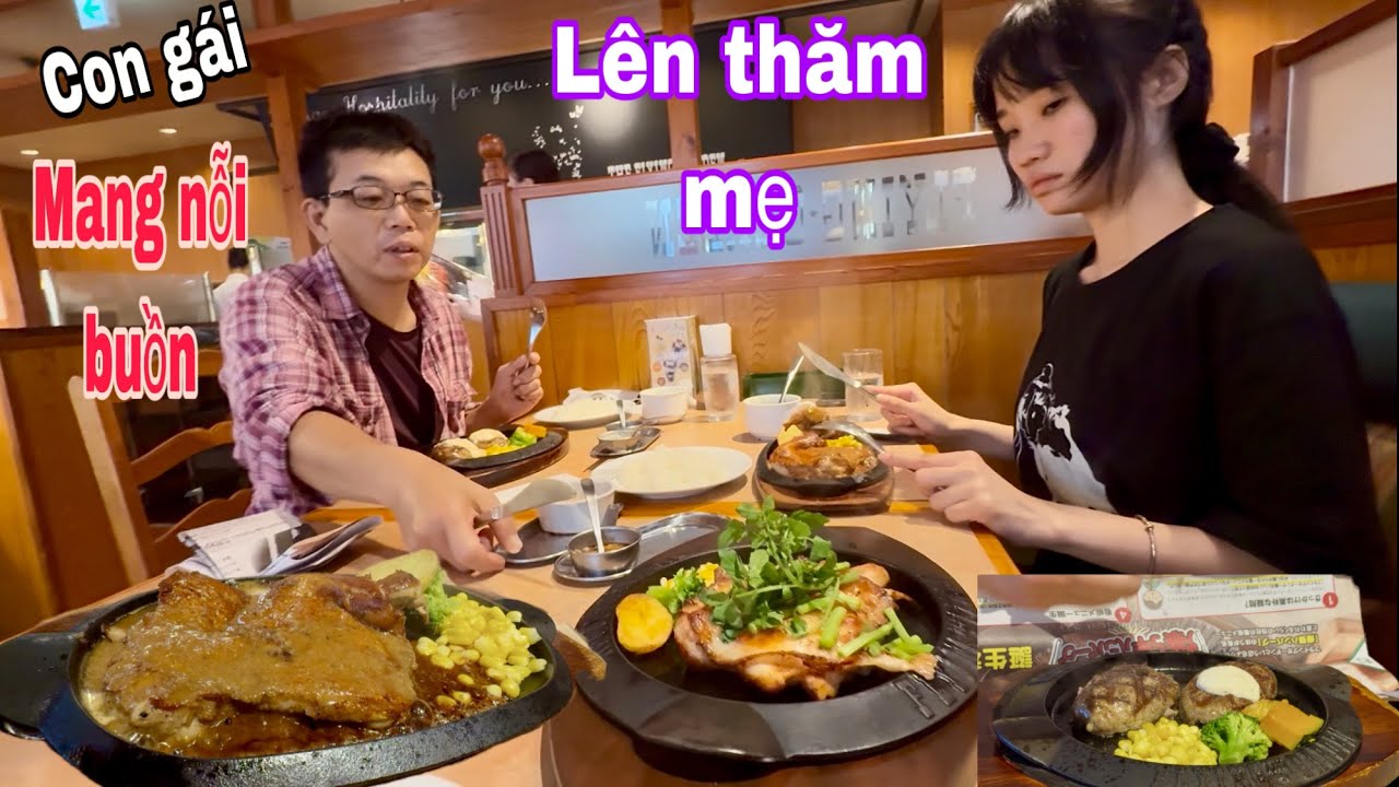 Lâu lắm rồi hôm nay con gái mang nỗi buồn về thăm mẹ