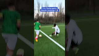 Playing Against Eduardo Camavinga Be Like 