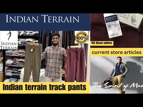 Indian Terrain Track Pants - Buy Indian Terrain Track Pants online in India