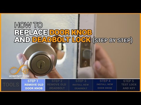 Video: How to change the lock on a metal front door: a step-by-step guide, tips and tricks