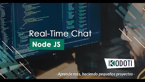 Chat con Node JS y Vue JS