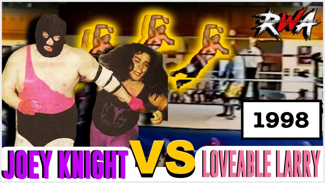 Joey Knight VS Lovable Larry Flowers Renegade Wrestling Alliance Welland, Ontario, Canada
