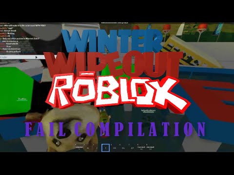 Winter Wipeout Roblox Fail Compilation Youtube - wipeout roblox