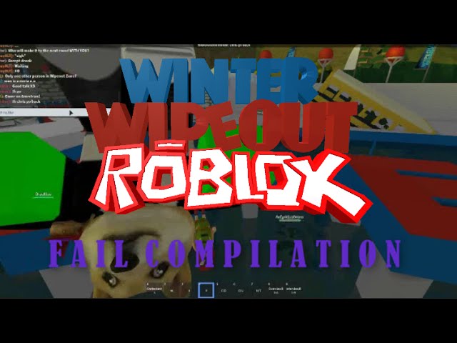 Winter Wipeout Roblox Fail Compilation Youtube