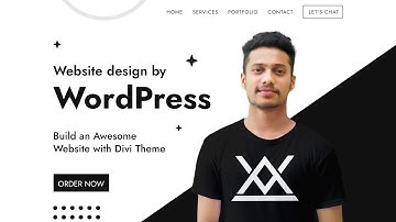 Design a WordPress website, landing page and customized by Divi theme