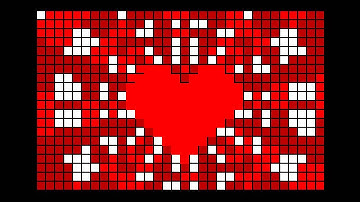 less than three squared (ZX Spectrum 1K Intro, 50Hz)