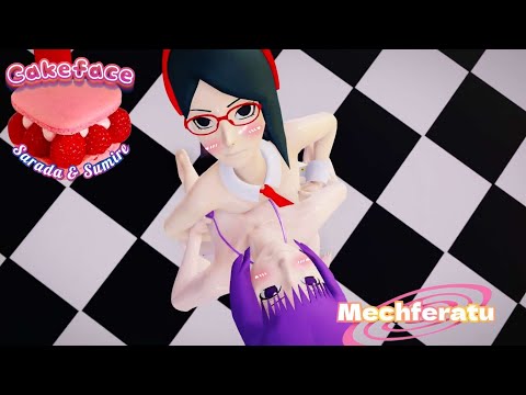MMD Sarada Uchiha Sumire Cakeface