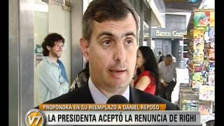 Visión Siete La Presidenta Propuso A Daniel Reposo Como Procurador General De La Nación