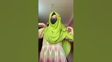 My regular hijab tutorial💚
