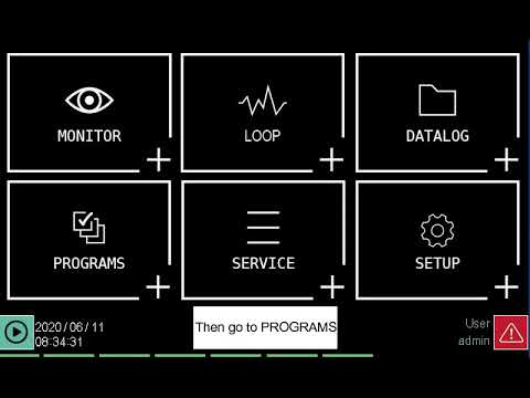 Gefran 3850T - GETlogic Access to program ZERO - SUB ENG