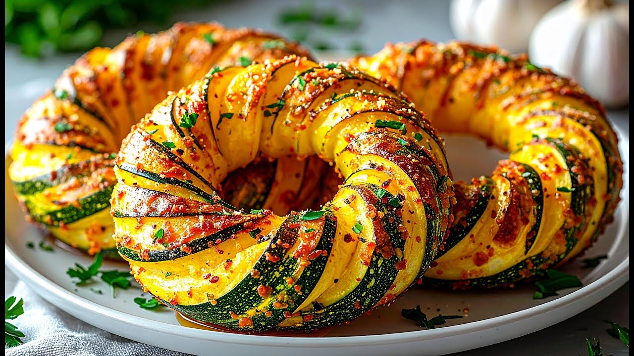 Die leckerste Zucchini Überraschung! Abendessen Rezept mit einem Gang!