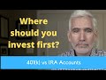 401k vs IRA -- Where should you start investing for retirement first?