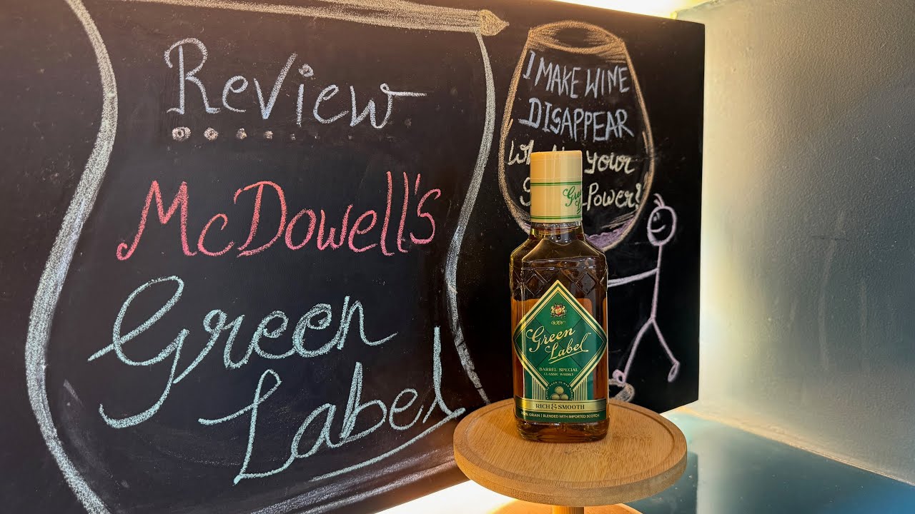 McDowell's Green Label Whisky Review In Hindi | Green Label Indian Whisky Review In Hindi