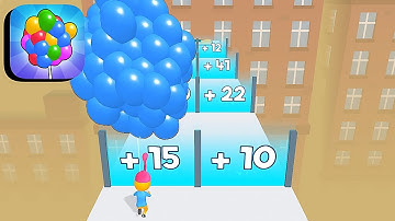 Balloon Run ​- All Levels Gameplay Android,ios (Part 9)