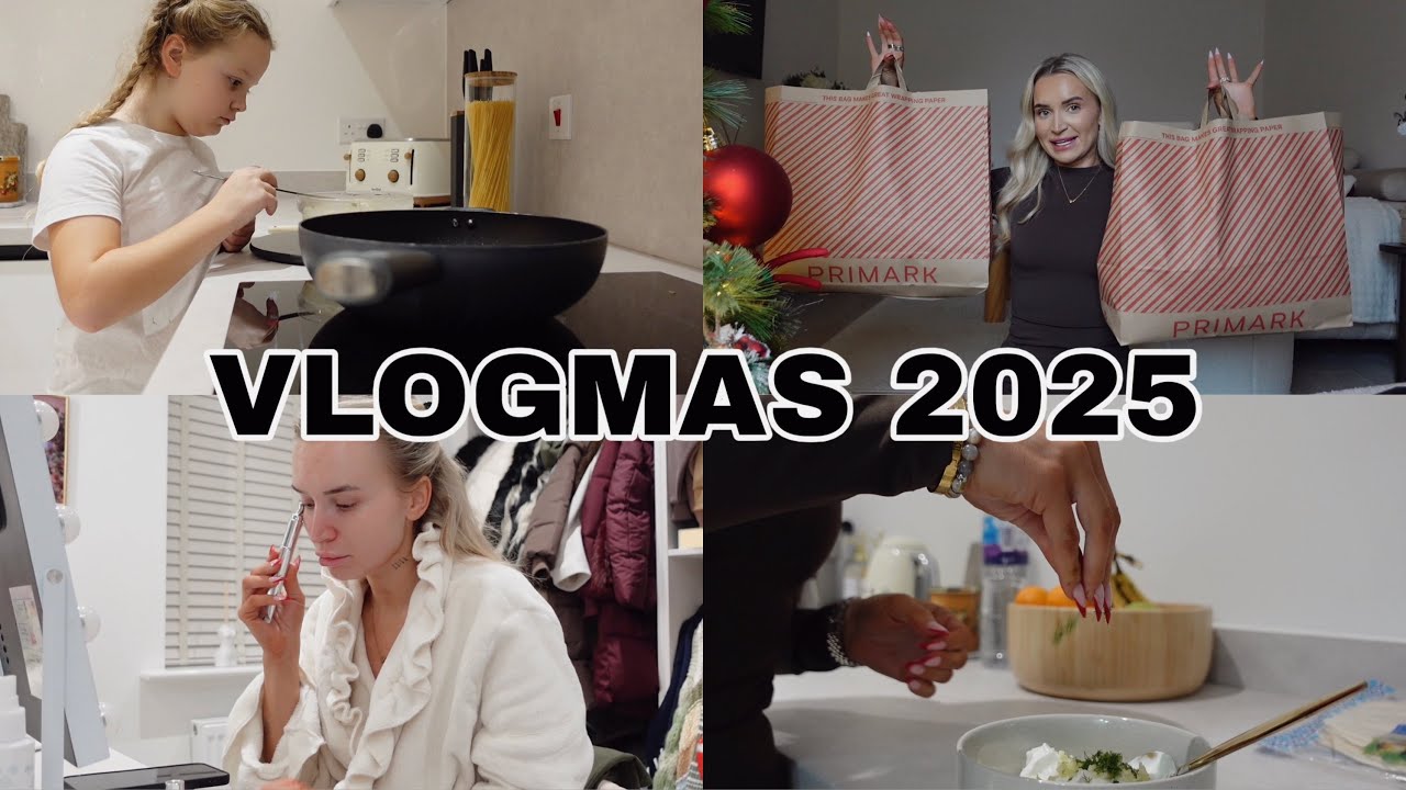 #VLOGMAS9 - Primark Haul, gaminam, pakuojuos daiktus 🧳✨