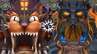 Temple Run 2 Haunted Harvest Vs Volcano Island Map