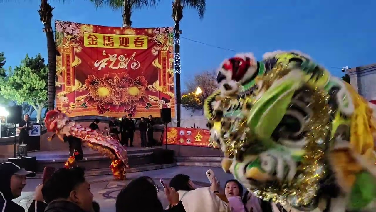 什麼都講(乜都噏)talk free：去外面溜达溜达。看Pomona市举办中国新年园游会：在傍晚看舞獅贺新年。請聼看👀後訂閱分享，點贊👍这是表示对我的支持👍及鼓励👏。謝谢🙏🙏@2-14-2026