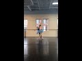 Remie goins paquita variation lesson with irina dvorovenko and maxim beloserkovsky