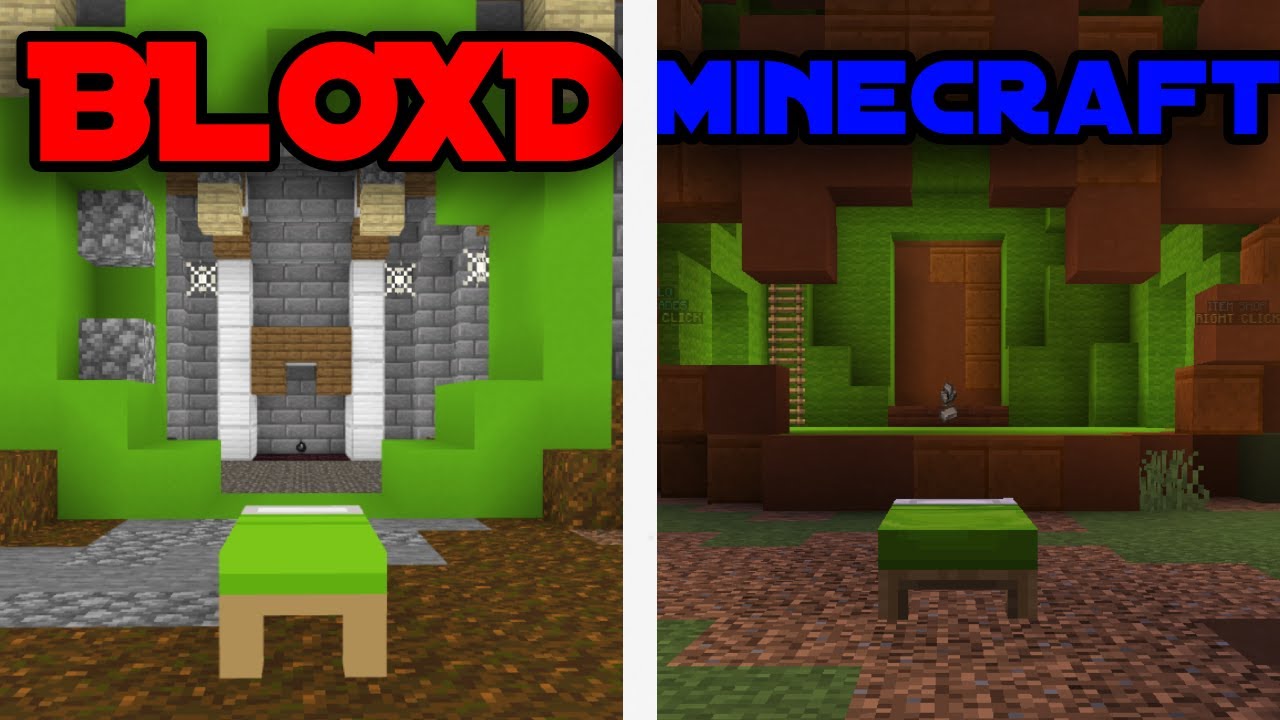 BLOXD.IO VS MINECRAFT : r/bloxd
