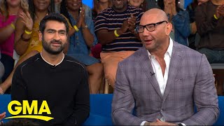 Dave Bautista and Kumail Nanjiani dish on what to expect from 'Stuber' | GMA