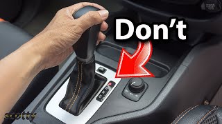 Never Shift Your Car Into Neutral