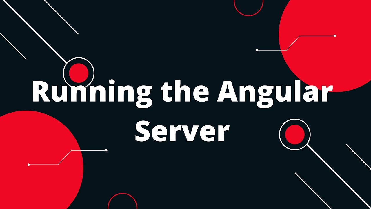 Angular 15 Tutorial in Hindi #5 Starting the server - YouTube