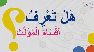 هل تعرف أقسام المؤنث في اللغة العربية؟ - السبورة