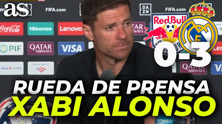 XABI ALONSO, RUEDA DE PRENSA COMPLETA | SALZBURGO 0 - REAL MADRID 3 | MUNDIAL DE CLUBES