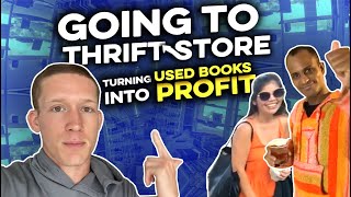 Selling Used Books on Amazon FBA 2021 | $100 to $1000 Live Thrift store Walkthrough