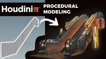 [TRAILER] Houdini Tutorial Procedural Modeling