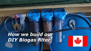 Farm Biogas project (Part 3)  Biogas filter/ toplink and lumber price trouble