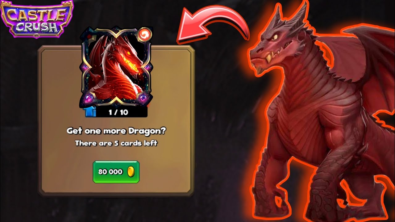 Collecting Legendary Dragon 🔥 Castle Crush | Grand master | Castle