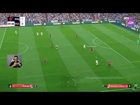 محاكاة مباراة ريال مدريد ضد أوساسونا الدوري الإسباني 2026      2021