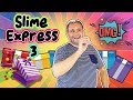 SLIME EXPRESS 3 | SLIME CHALLENGE  | Juegos con Slime  | Como se Hace con David