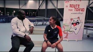 #INSEPToTokyo : rencontre olympique entre Ladji Doucouré et Prithika Pavade