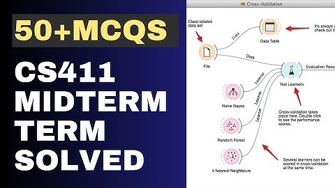 CS411 MIDTERM SOLVED MCQS[50+ MCQs]