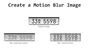 Python#18 How to create a motion blur image in frequency domain using Python